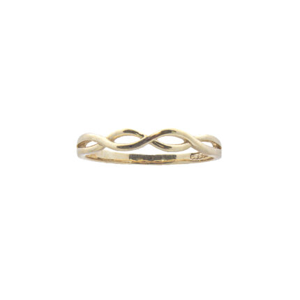 ANILLO DE INFINITOS DAMA ORO 14K #7