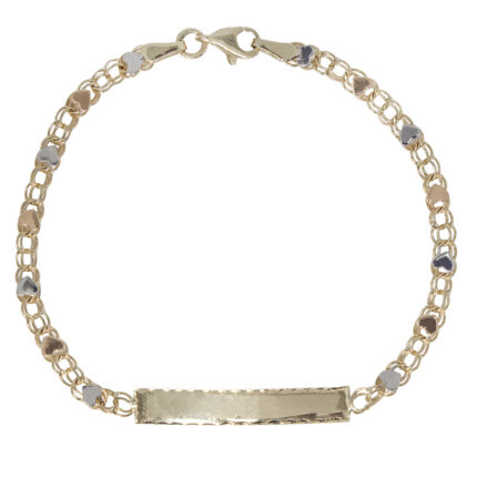 ESCLAVA DE DAMA ORO 14K