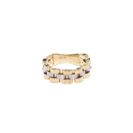 ANILLO DE CABALLERO ORO 10K #6.5