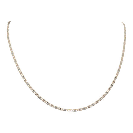 CADENA VALENTINO 50cm EN ORO 10K